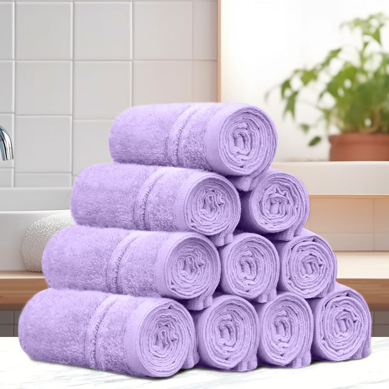100% Combed Cotton Face Towel Set