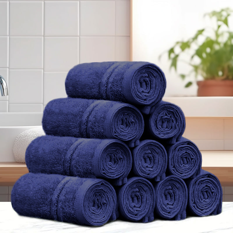 100% Combed Cotton Face Towel Set