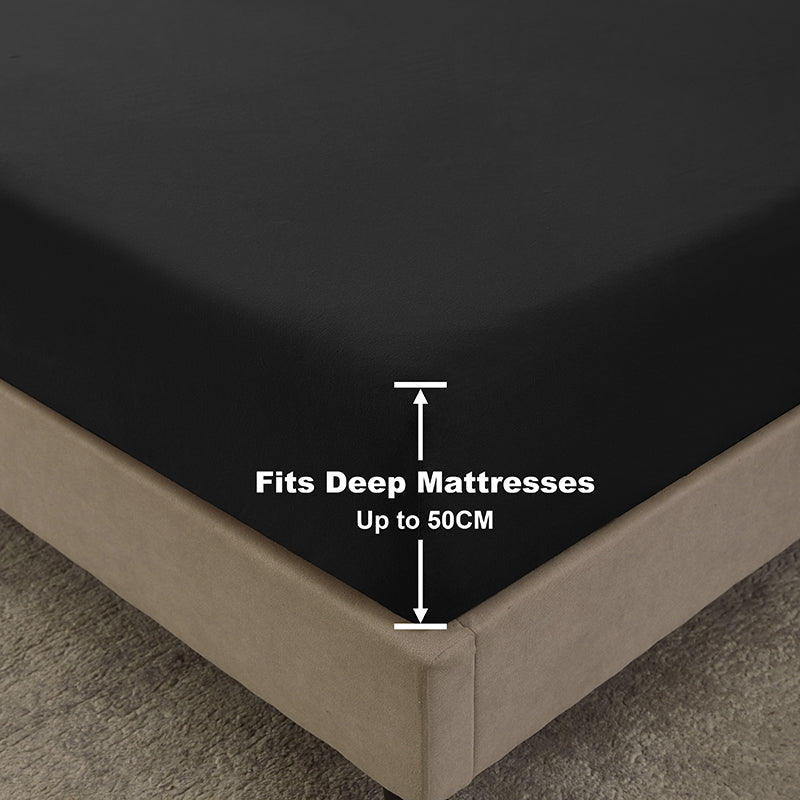 Extra Deep 50CM Bamboo Blend Bed Sheets