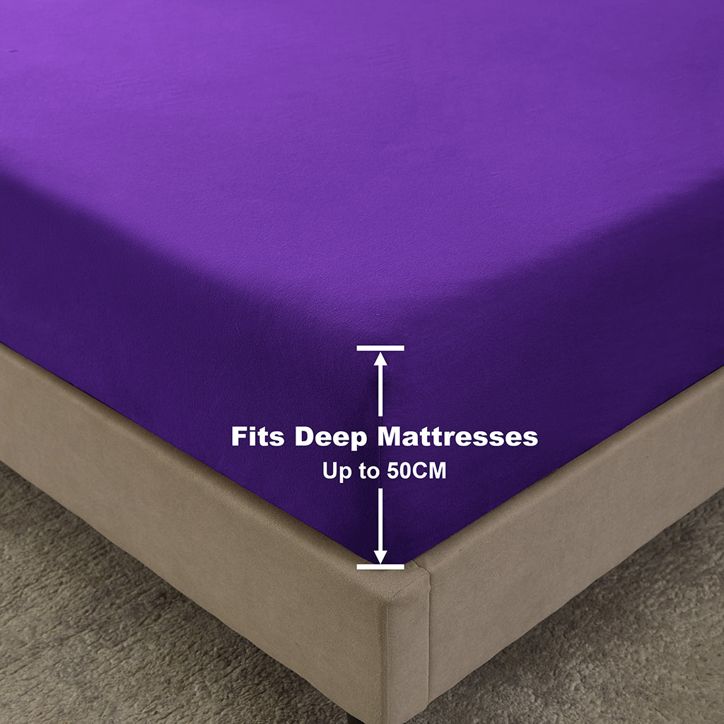 Extra Deep 50CM Bamboo Blend Bed Sheets