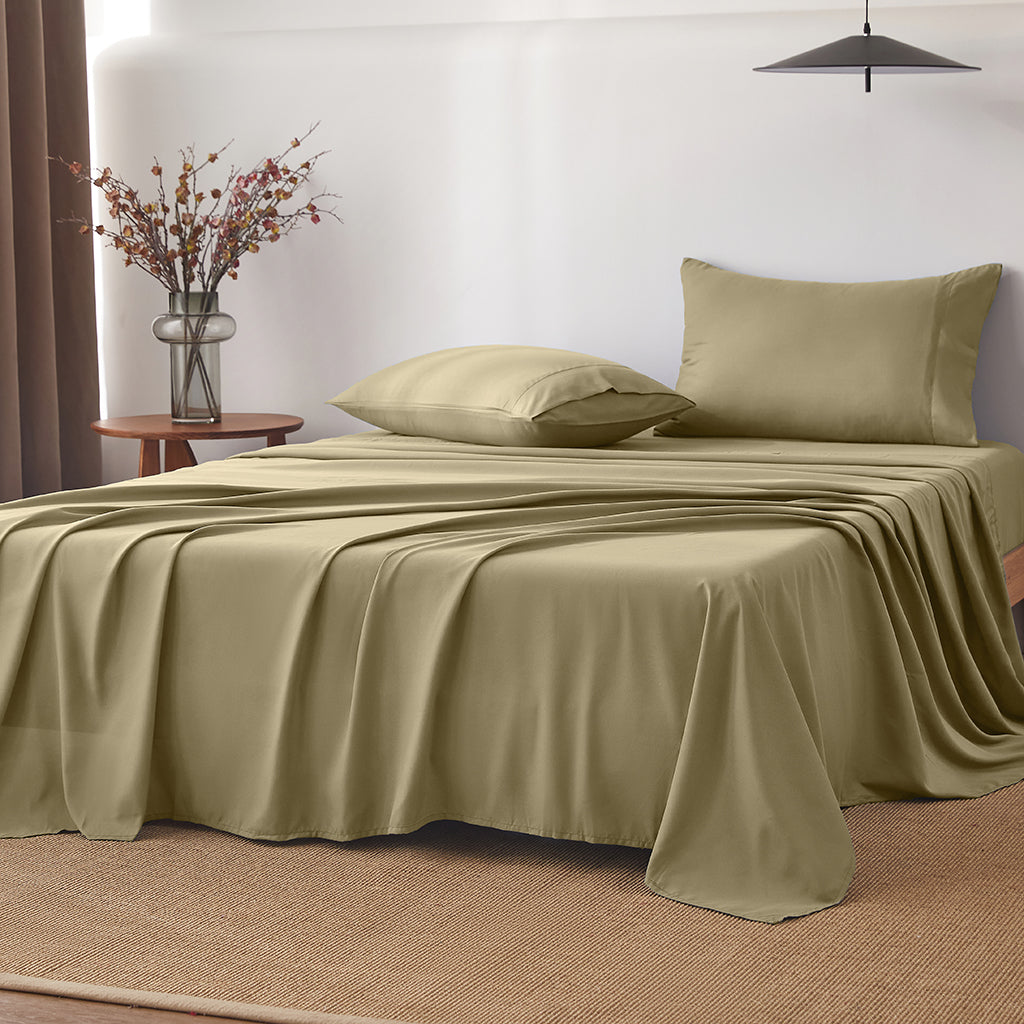 4-Piece Essential Sheet Set Ultra Soft-Queen Extra Deep