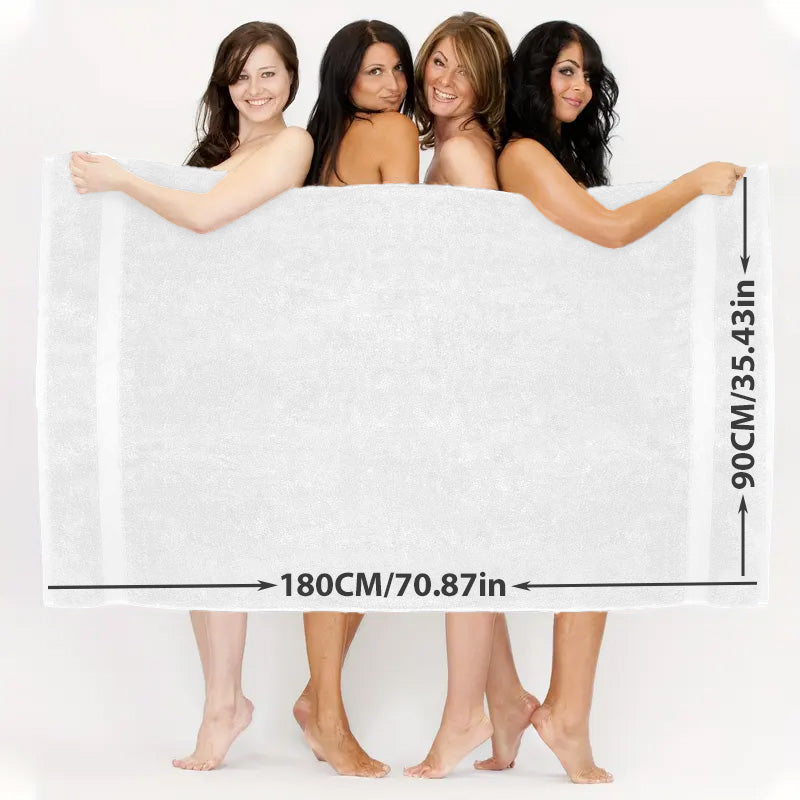 Twin Pack 100% Combed Cotton Bath Sheet - Extra Large