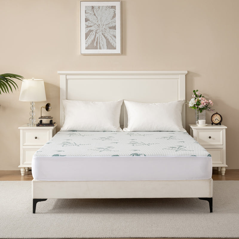 Bamboo-Waterproof-Waffle-Mattress-Protector