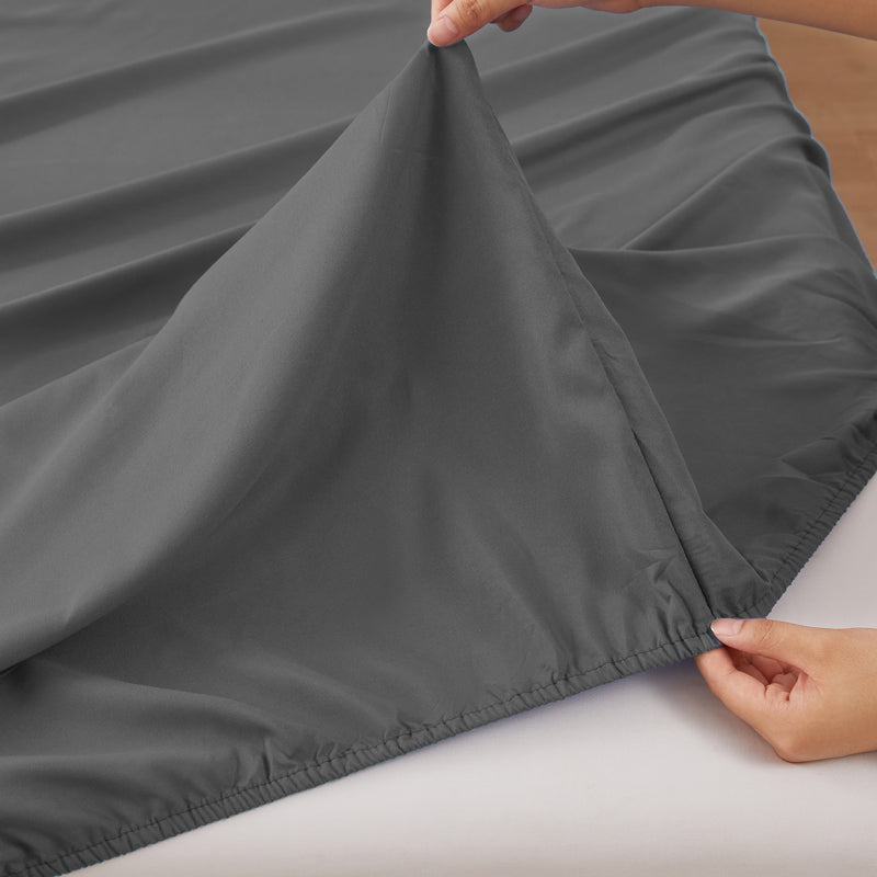 Microfiber Deep Pocket Fitted Sheet