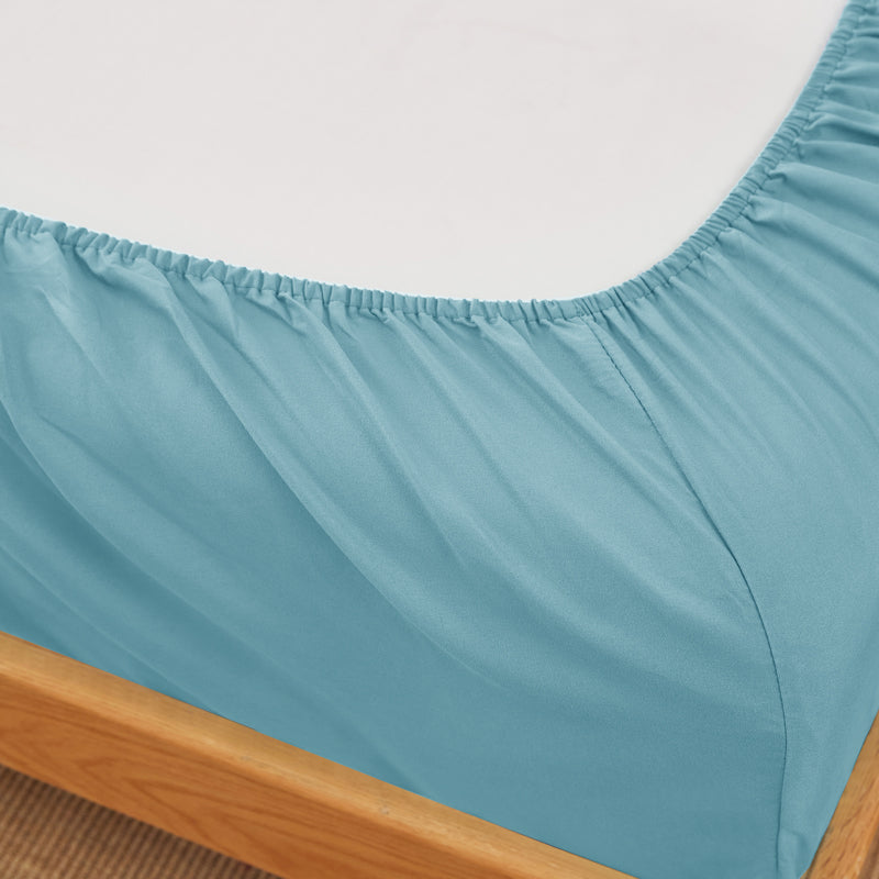 Anti-Wrinkle Soft Microfiber Sheet Set-Rust Color