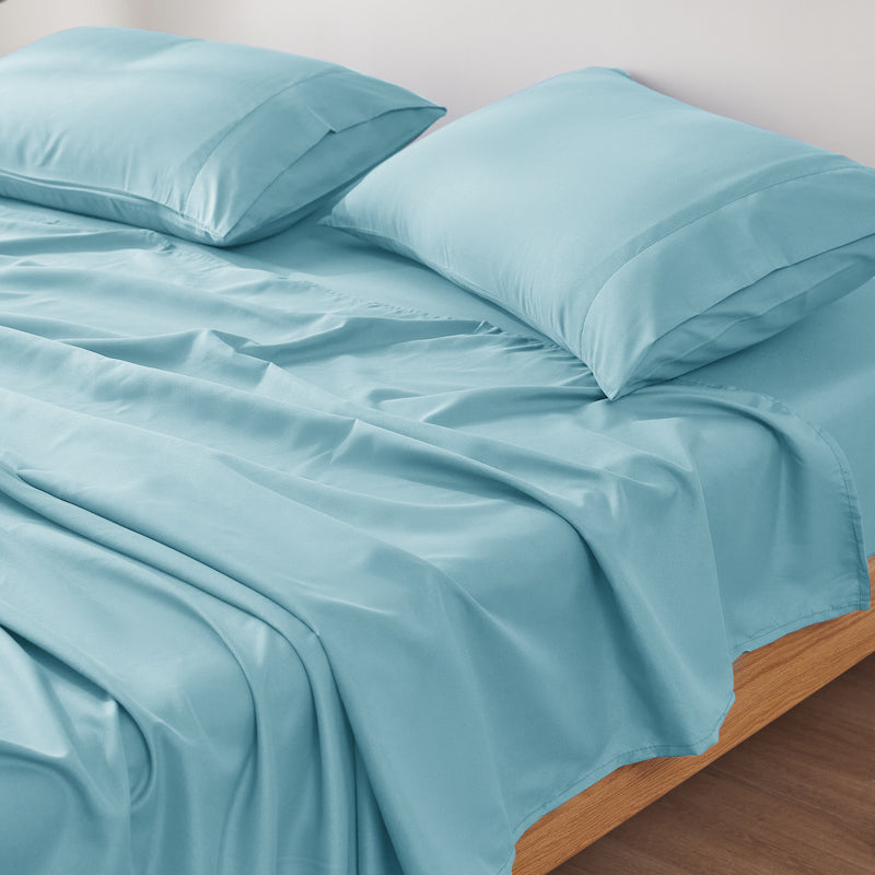 Anti-Wrinkle Soft Microfiber Sheet Set-Rust Color