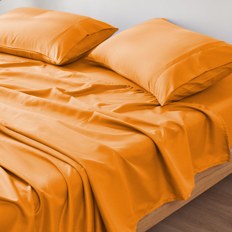 Anti-Wrinkle Soft Microfiber Sheet Set-Browon Color