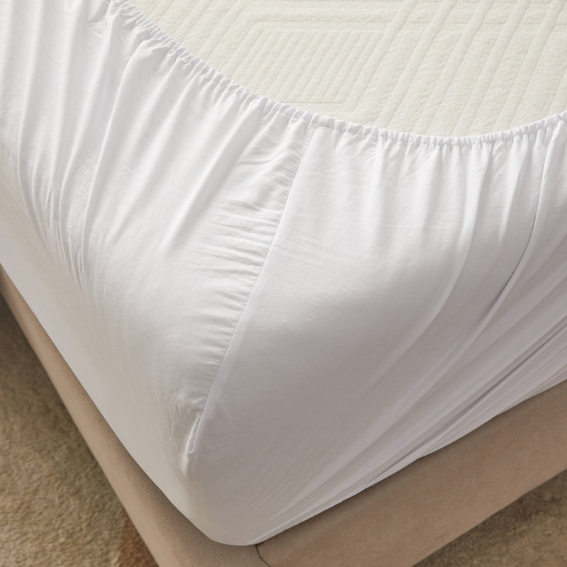 4-Piece Ultra-Soft Washed Cotton Bed Sheet Set