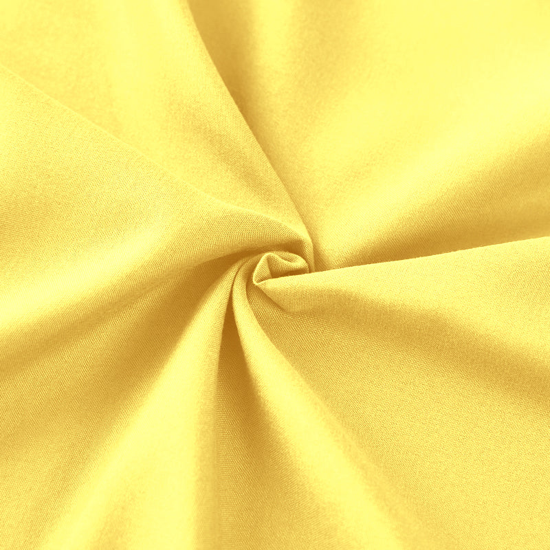 Anti-wrinkle Soft Microfiber Sheet Set-Yellow Color