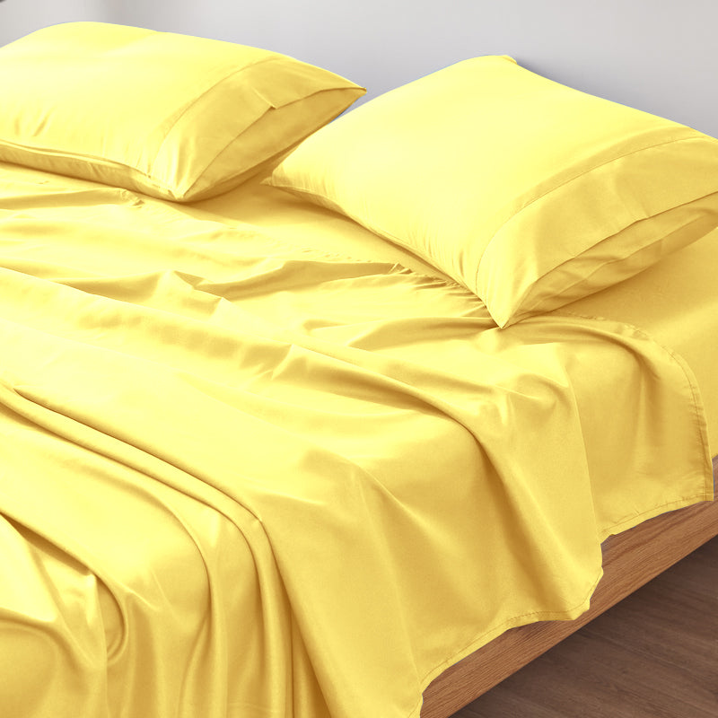 Anti-Wrinkle Soft Microfiber Sheet Set-Browon Color