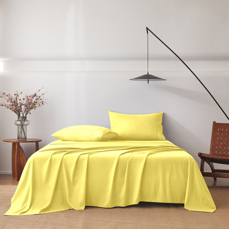 Anti-Wrinkle Soft Microfiber Sheet Set-Browon Color